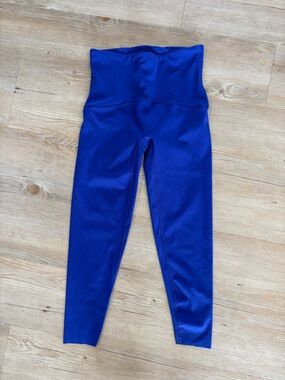 SPANX Royal Blue High-Waist Sculpting Leggings